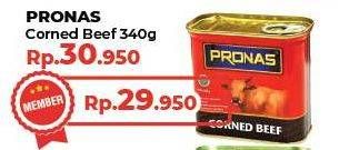 Promo Harga Pronas Corned Beef Regular 340 gr - Yogya