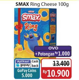 Promo Harga Smax Ring Cheese 100 gr - Alfamidi