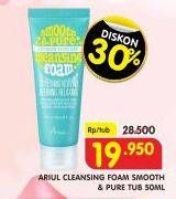 Promo Harga ARIUL Smooth & Pure Cleansing Foam 50 ml - Superindo