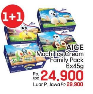 Promo Harga Aice Mochi per 6 pcs 45 ml - LotteMart