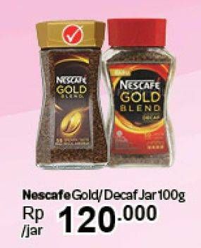 Promo Harga Nescafe Gold Blend/Decaf  - Carrefour