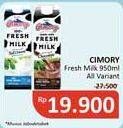 Promo Harga CIMORY Fresh Milk All Variants 950 ml - Alfamidi