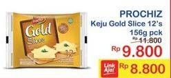 Promo Harga PROCHIZ Gold Slices 12 pcs - Indomaret