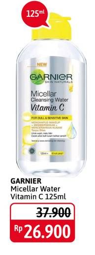 Promo Harga GARNIER Micellar Water Vitamin C 125 ml - Alfamidi