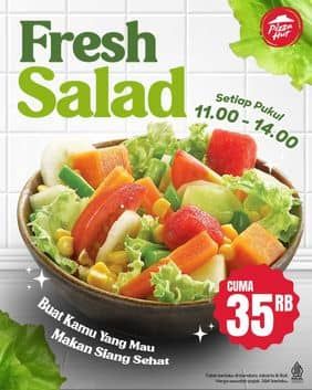 Promo Harga Fresh Salad  - Pizza Hut