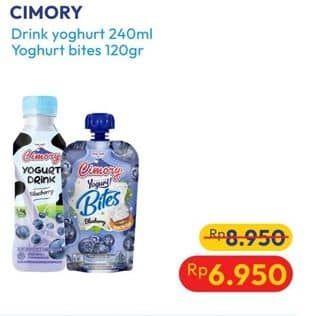 Promo Harga Cimory Yogurt Drink/Cimory Yoghurt Squeeze Bites   - Hypermart