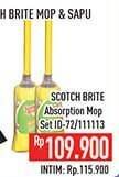 Promo Harga 3M SCOTCH BRITE Absorption Mop ID-72  - Hypermart