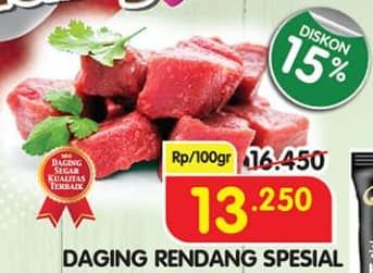 Daging Rendang Sapi