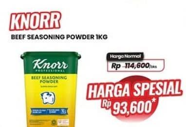 Promo Harga Knorr Beef Seasoning Powder 1000 gr - Carrefour