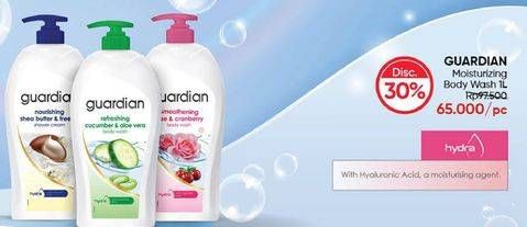Promo Harga GUARDIAN Moistcare Shower 1000 ml - Guardian