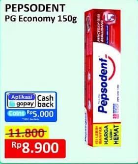 Promo Harga Pepsodent Pasta Gigi Pencegah Gigi Berlubang White 150 gr - Alfamart