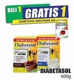 Promo Harga DIABETASOL Special Nutrition for Diabetic 600 gr - Hari Hari