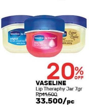 Promo Harga VASELINE Lip Therapy 7 gr - Guardian