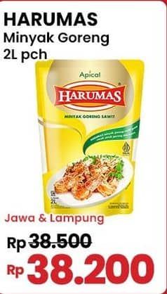 Promo Harga Harumas Minyak Goreng 2000 ml - Indomaret