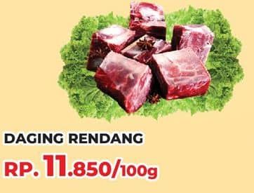 Promo Harga Daging Rendang Sapi per 100 gr - Yogya