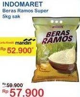 Promo Harga Indomaret Beras Ramos Super 5000 gr - Indomaret