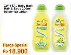 Promo Harga Zwitsal Natural Baby Bath 2 In 1 All Variants 200 ml - Indomaret