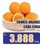 Promo Harga Jeruk Sunkist Cara Cara per 100 gr - Hari Hari