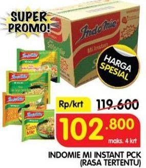Promo Harga Indomie Mi Kuah per 40 pcs 65 gr - Superindo