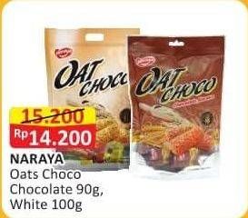 Promo Harga NARAYA Oat Choco Chocolate 90 gr - Alfamart