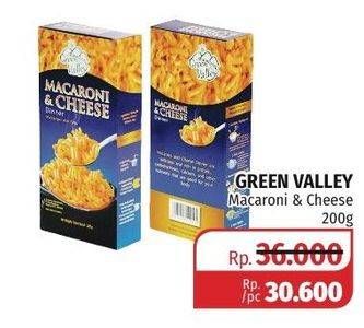 Promo Harga GREEN VALLEY Macaroni & Cheese 200 gr - Lotte Grosir