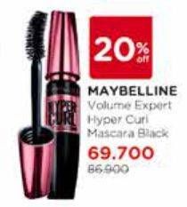 Promo Harga MAYBELLINE Hypercurl Volum Express 9 ml - Watsons