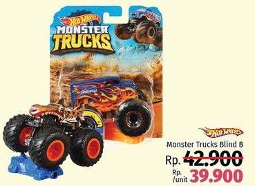 Promo Harga Hot Wheels Monster Truck Blind B  - LotteMart