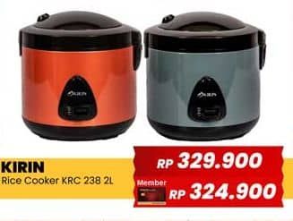 Promo Harga Kirin KRC-238  - Yogya