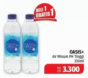 Promo Harga OASIS Air Mineral 330 ml - Lotte Grosir