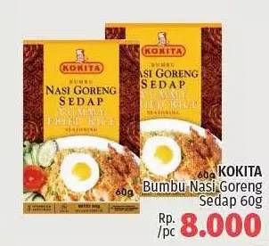 Promo Harga KOKITA Bumbu Nasi Goreng 60 gr - LotteMart