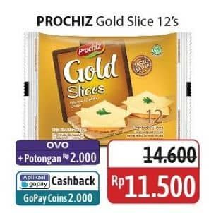 Promo Harga Prochiz Gold Slices 156 gr - Alfamidi