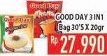 Promo Harga Good Day Instant Coffee 3 in 1 per 30 sachet 20 gr - Hypermart