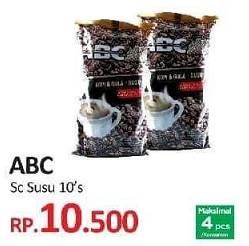 Promo Harga ABC Kopi per 10 sachet - Yogya