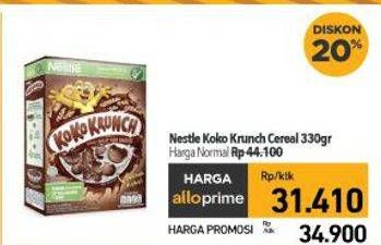 Promo Harga Nestle Koko Krunch Cereal 330 gr - Carrefour