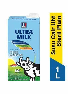 Promo Harga Ultra Milk Susu UHT Full Cream 1000 ml - Indomaret