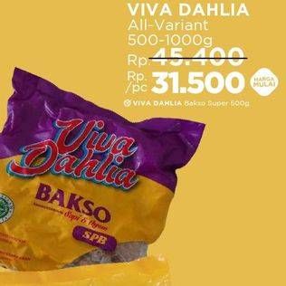 Promo Harga Viva Dahlia Produk  - LotteMart