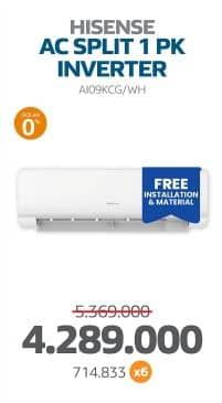 Promo Harga Hisense AI09KCG  - Electronic City