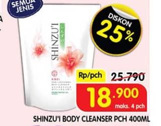Promo Harga Shinzui Body Cleanser All Variants 420 ml - Superindo