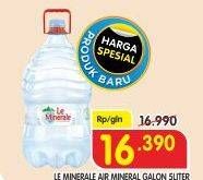 Promo Harga Le Minerale Air Mineral 5000 ml - Superindo