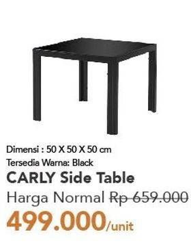 Promo Harga Carly Side Table  - Carrefour