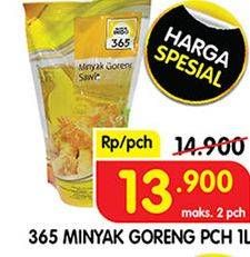 Promo Harga 365 Minyak Goreng 1000 ml - Superindo