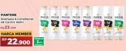 Promo Harga Pantene Shampoo All Variants 160 ml - Yogya