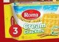 Promo Harga ROMA Malkist Cream Crackers 135 gr - Carrefour