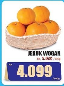 Promo Harga Jeruk Wogan per 100 gr - Hari Hari