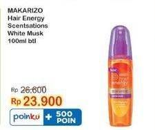 Promo Harga Makarizo Hair Energy Scentsations White Musk 100 ml - Indomaret