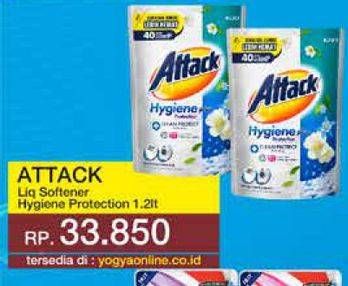 Promo Harga Attack Detergent Liquid Hygiene Plus Protection 1200 ml - Yogya