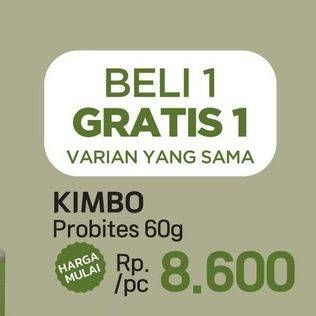 Promo Harga Kimbo Probites 60 gr - LotteMart