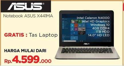 Promo Harga ASUS Laptop X441MA-GA011T | RAM 4GB  - Courts