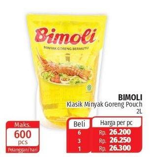 Promo Harga BIMOLI Minyak Goreng 2000 ml - Lotte Grosir