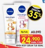 Promo Harga Nivea Body Serum 180 ml - Superindo